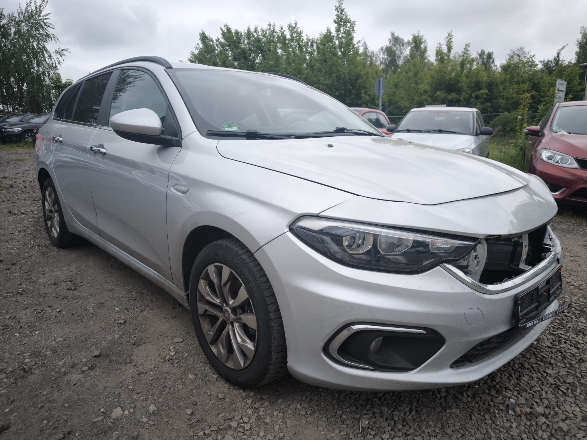 Beschädigten Fiat Tipo Kombi in Bamberg als Unfallauto verkaufen