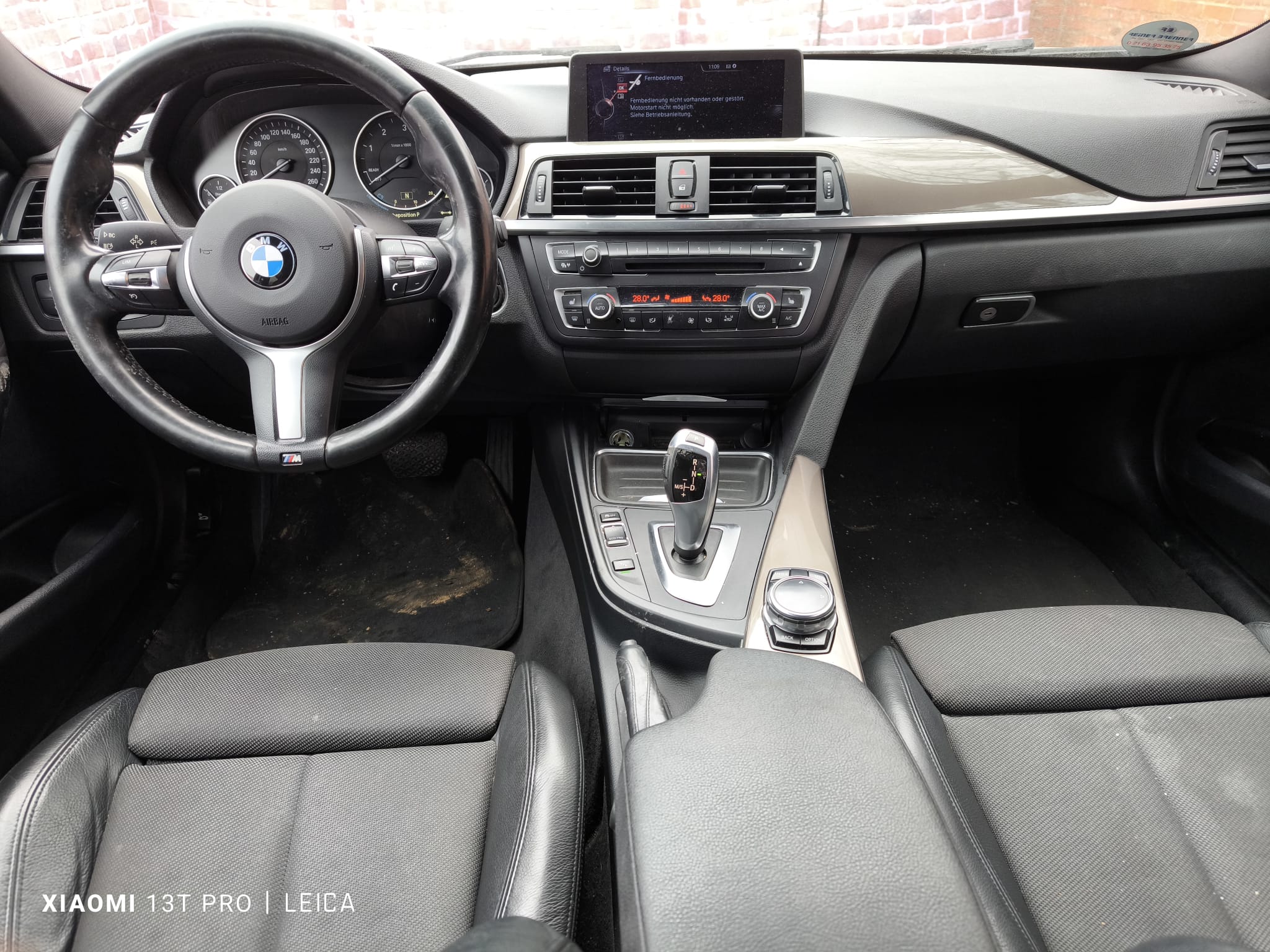 BMW 3er Innenraum in Bergkamen für die Wertermittlung beim Auto verkaufen