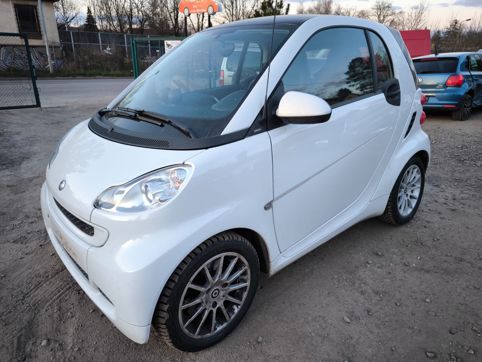 Weißer Smart Fortwo als bereits verkaufter Gebrauchtwagen von privat in Dietzenbach verkaufen