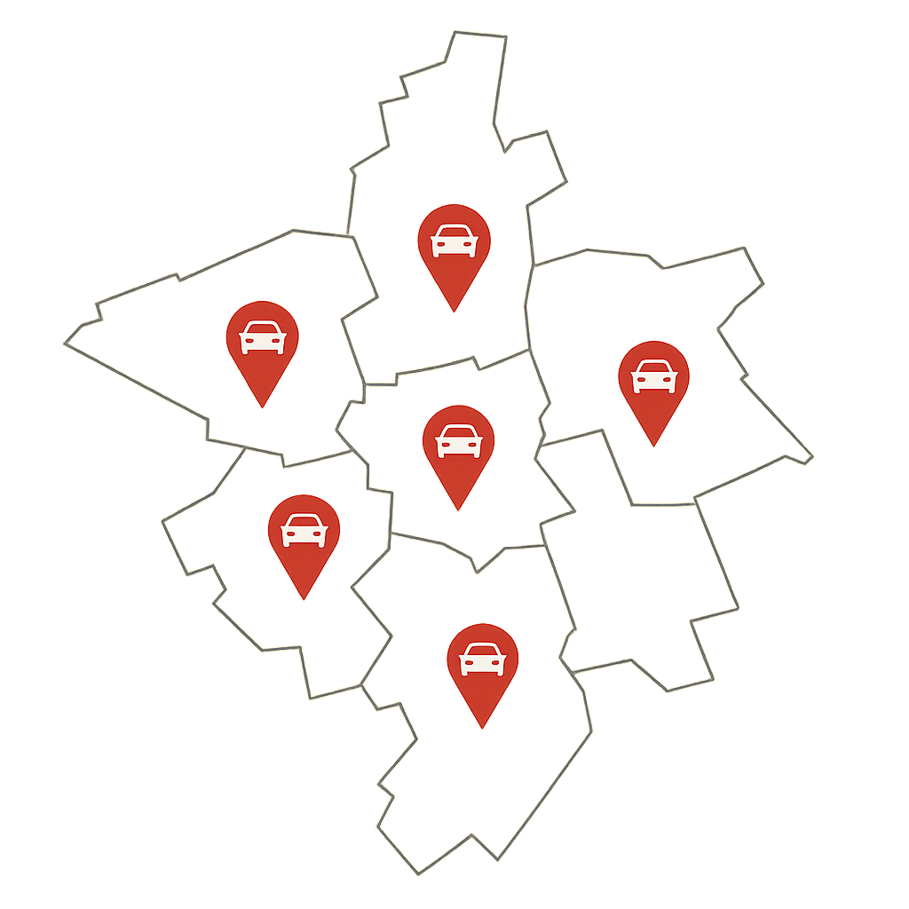 Auto in Dinslaken verkaufen in allen Stadtteilen wie Hiesfeld Eppinghoven und Lohberg