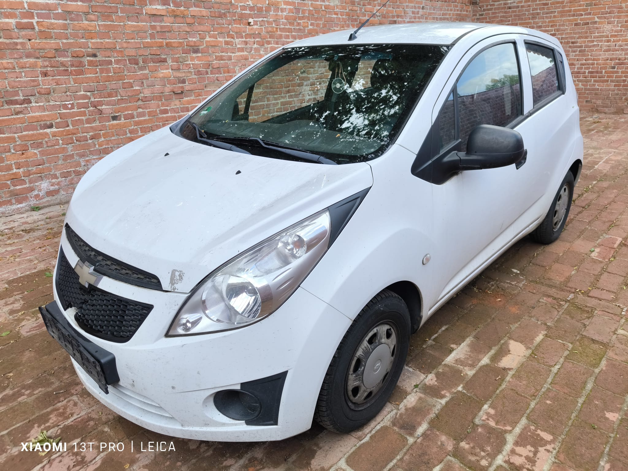 Chevrolet Spark mit Schaden nach erfolgreich verkauftem Auto in Döbeln an professionellen Autoankauf Experten