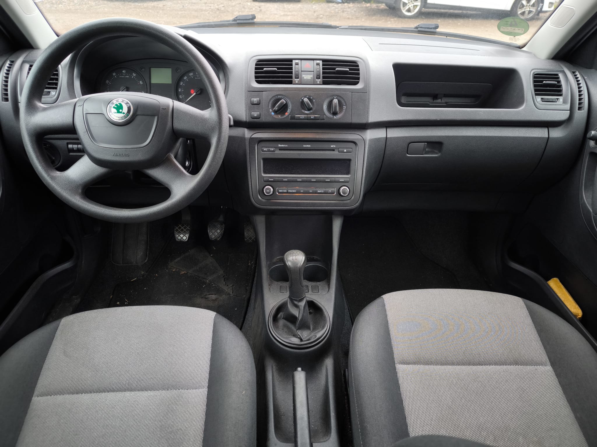 Skoda Fabia Innenraum nach erfolgreichem Auto Verkauf in Dresden