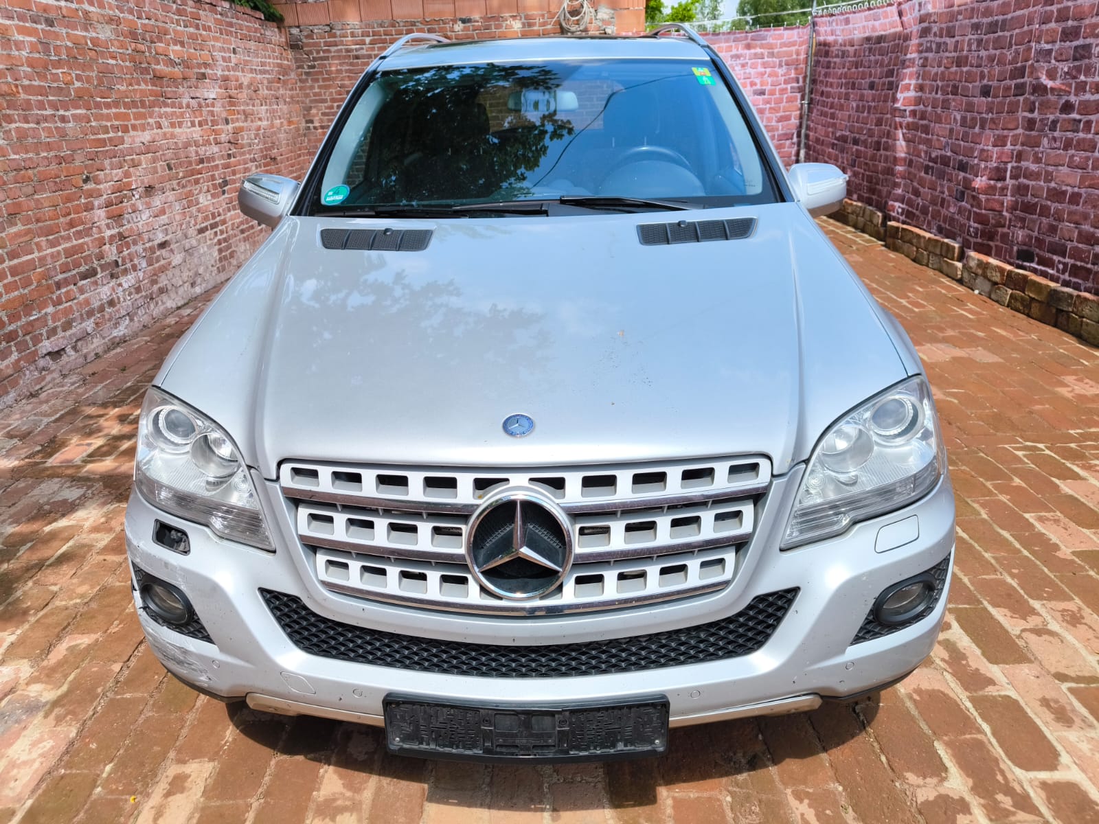 Silberner Mercedes ML SUV mit Getriebeschaden in Ingolstadt verkaufen