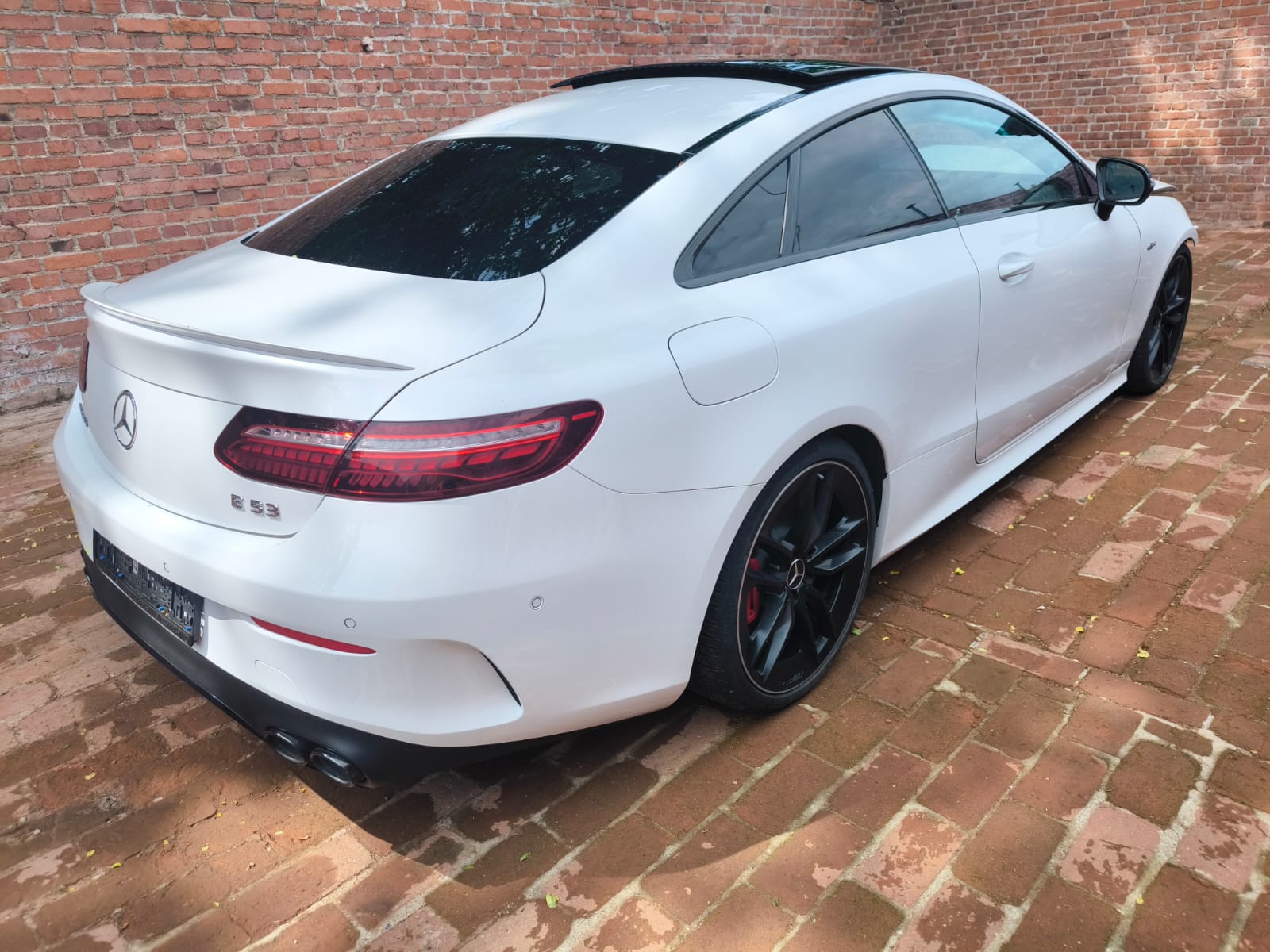 Weißes Mercedes E53 AMG Coupé als bereits verkaufter Gebrauchtwagen in Mühlhausen verkaufen