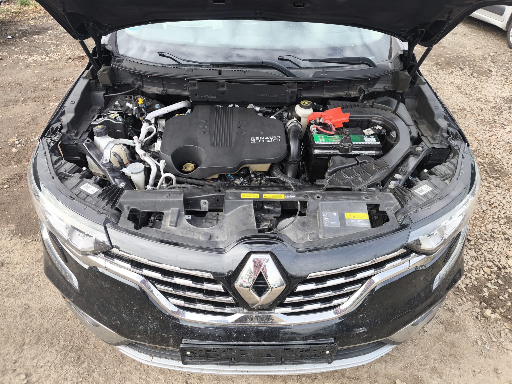 Renault mit geöffnetem Motorraum nach Motorschaden in Neumarkt in der Oberpfalz verkaufen