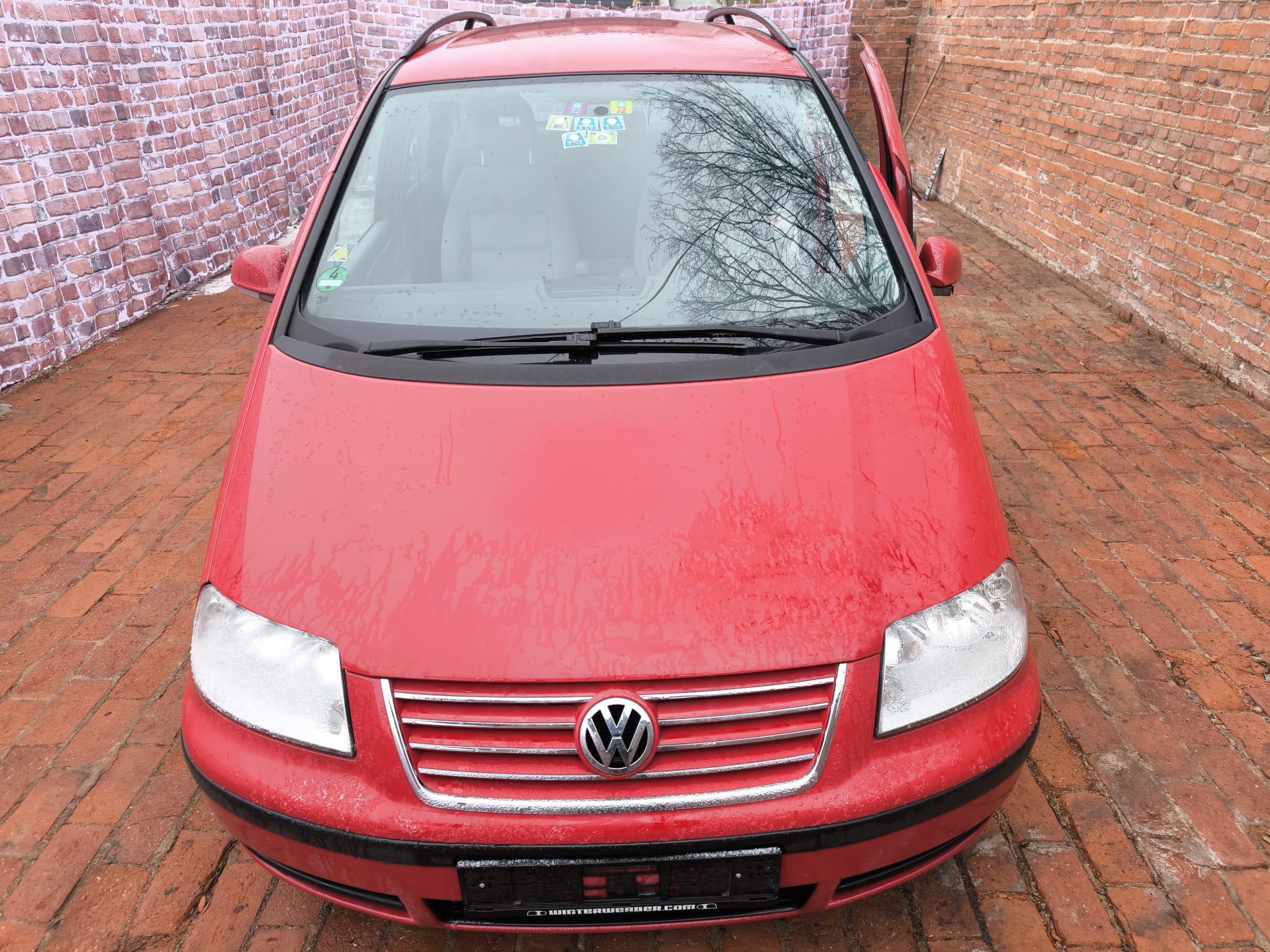 Roter VW Sharan mit Motorschaden in Neunkirchen verkaufen ohne aufwendige Vorbereitung