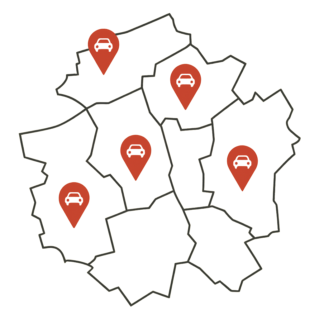 Fahrzeug in Oberhausen verkaufen mit Abholung in allen Stadtteilen wie Sterkrade Osterfeld und Alt Oberhausen