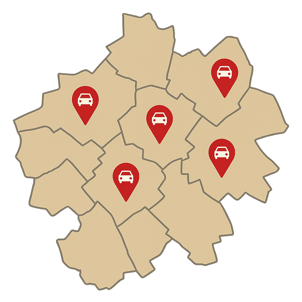 Auto in Paderborn in allen Stadtteilen wie Elsen und Schloss Neuhaus verkaufen