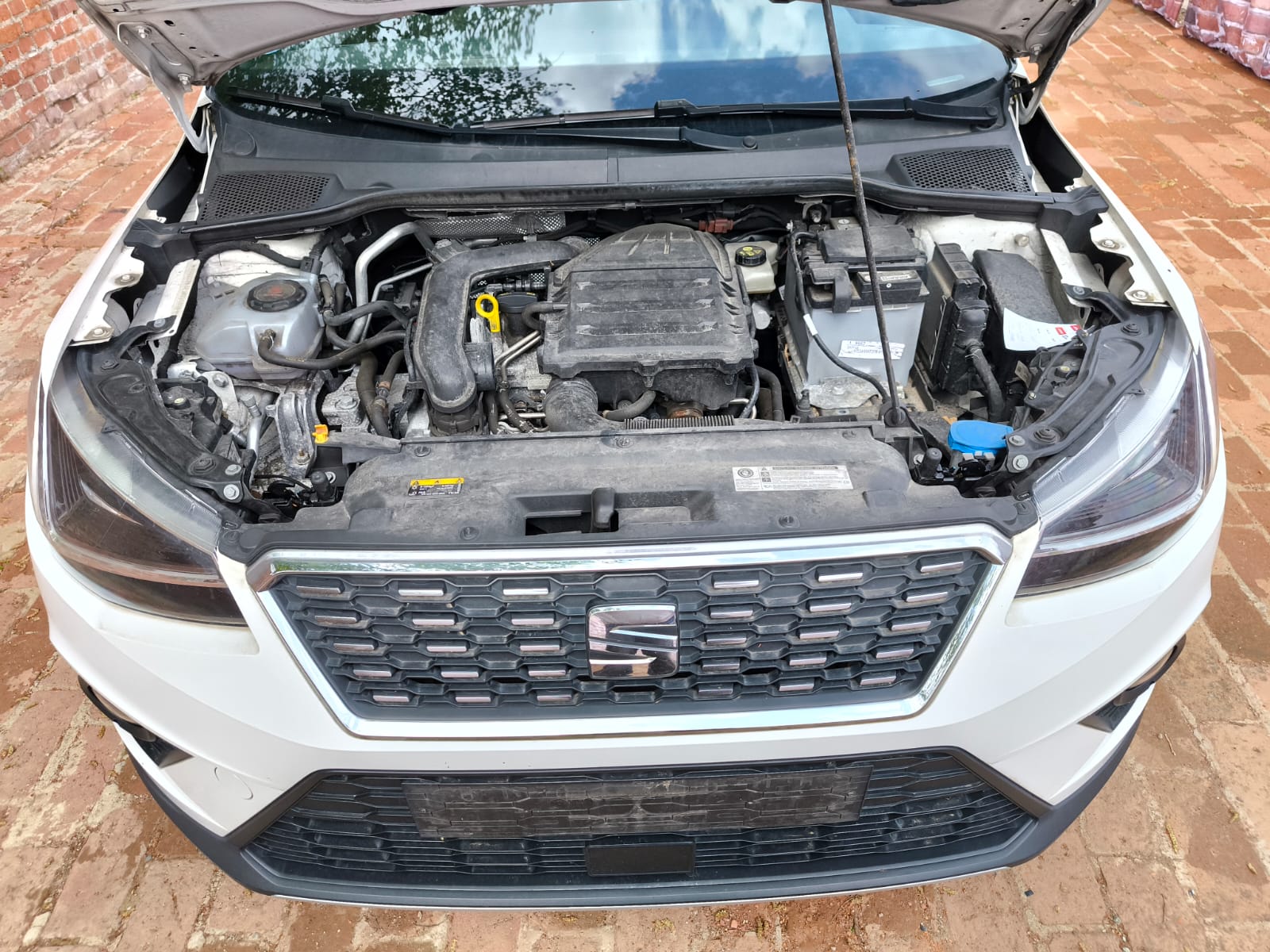 Seat Motorraum mit Getriebeschaden in Stralsund verkaufen