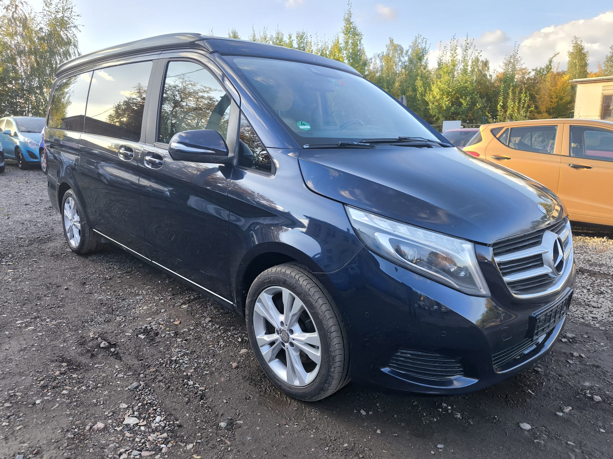 Gebrauchte Mercedes V Klasse in Viernheim verkaufen trotz Unfallschaden und Defekt