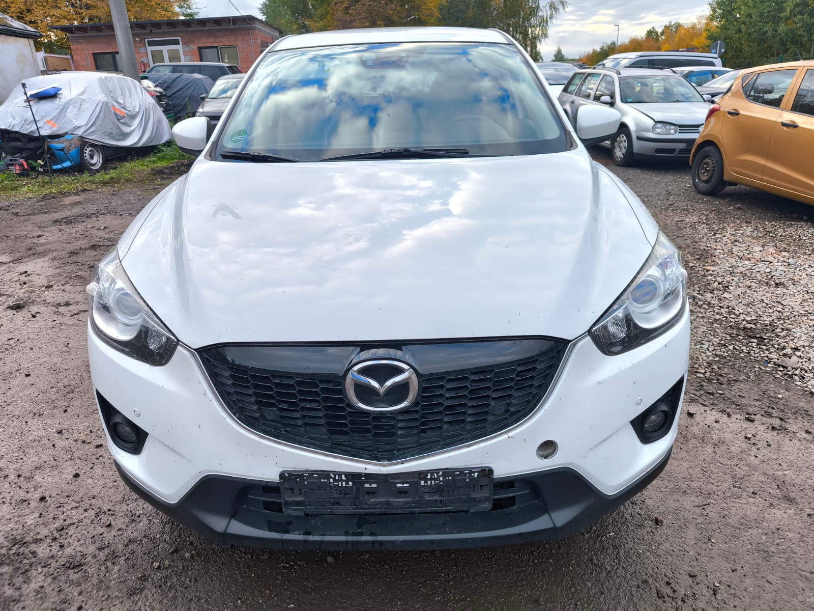 Weißer Mazda CX-5 mit Motorschaden in Wismar verkaufen