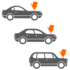 Verschiedene Opel Fahrzeuge mit Motorschaden