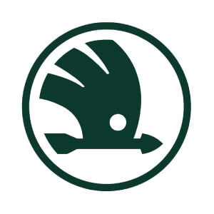 Automobilhersteller SKODA-Logo