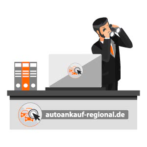 Experte bewertet Auto mit Totalschaden