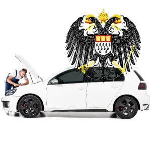 Auto Motorschaden Köln Wappen