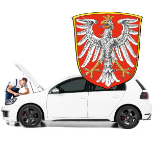 Autoverkauf Motorschaden Frankfurt Wappen