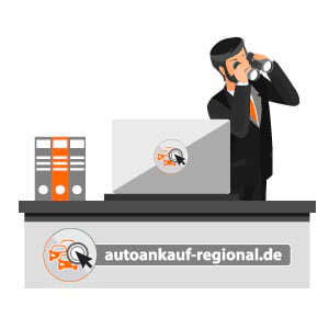 Ein Experte bewertet das Auto mit Getriebeschaden